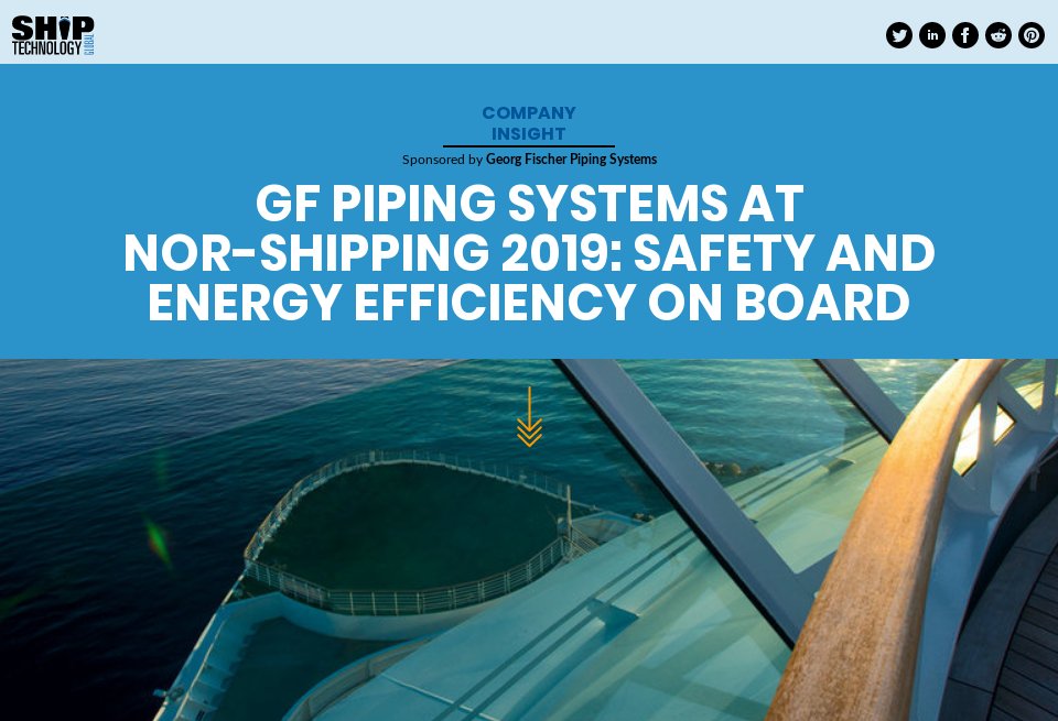 Georg Fischer Piping Systems Company Insight - Ship Technology Global ...