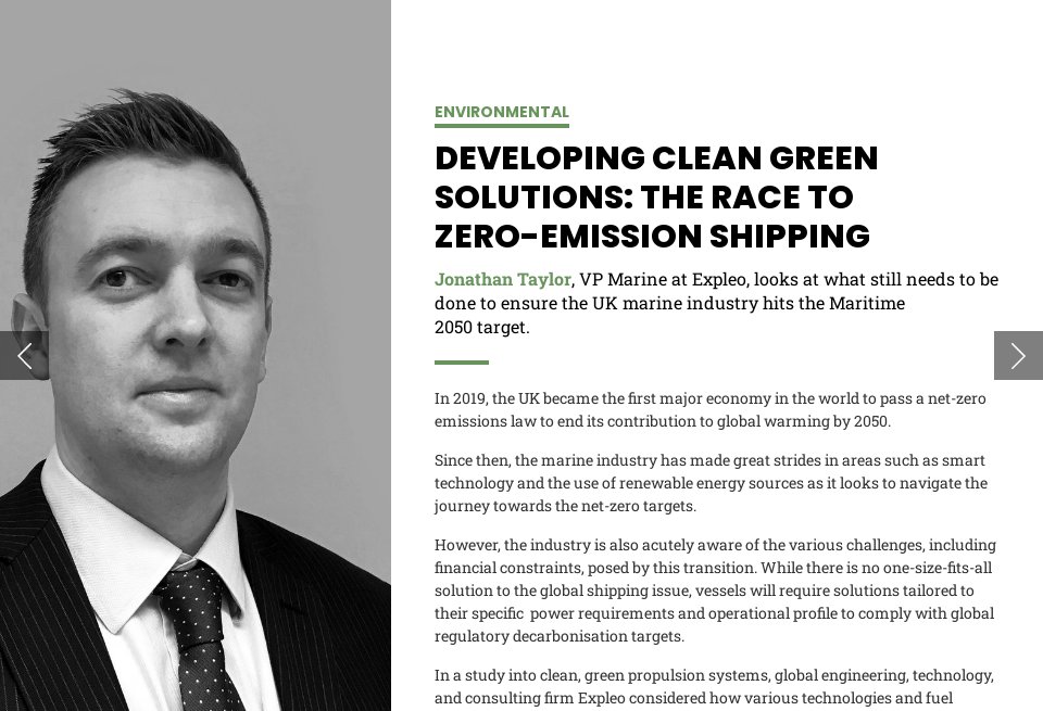 Developing clean green solutions the race to zeroemission shipping