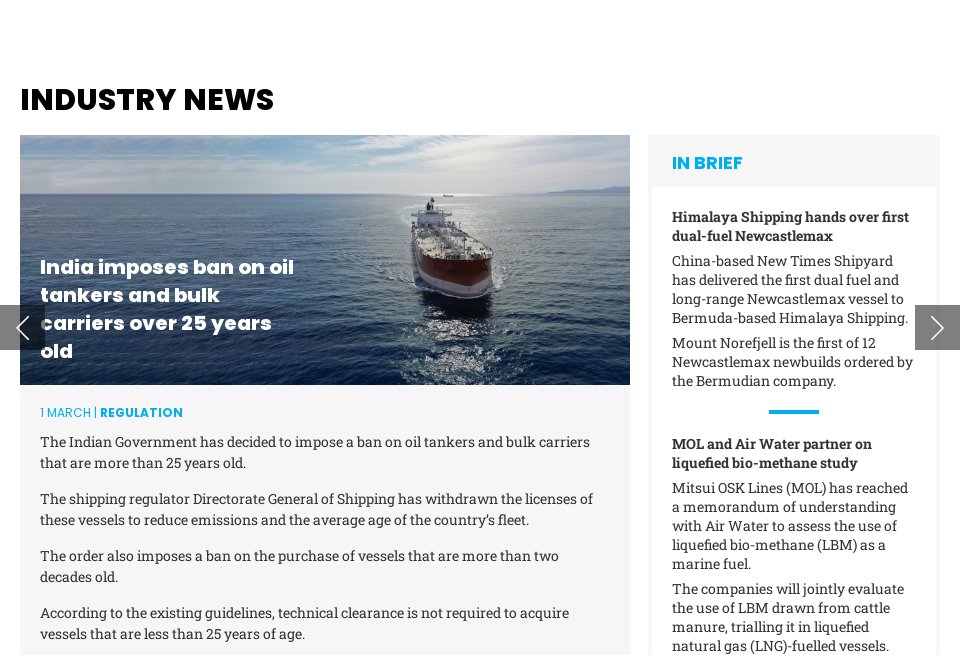 Industry news Ship Technology Global Issue 85 March 2023