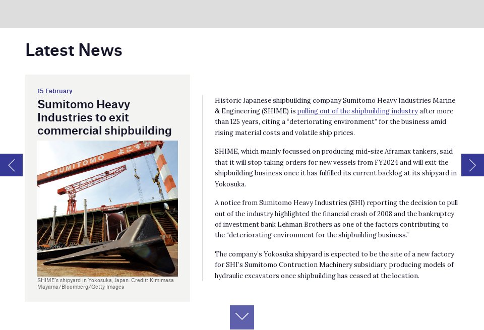 News in Numbers - Ship Technology Global | Issue 89 | March 2024